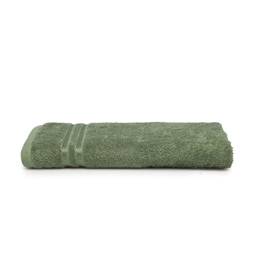 Welspun 100% Cotton Quik Dry Bath Towel | High Absorbency Super Soft, Fast Drying Towels for Bath | 380 GSM Large Size 1 Piece Bath Towel for Men and Women | Sized 70cm X 150cm Grey - Image 2