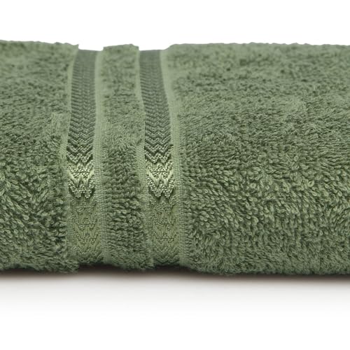 Welspun 100% Cotton Quik Dry Bath Towel | High Absorbency Super Soft, Fast Drying Towels for Bath | 380 GSM Large Size 1 Piece Bath Towel for Men and Women | Sized 70cm X 150cm Grey - Image 5
