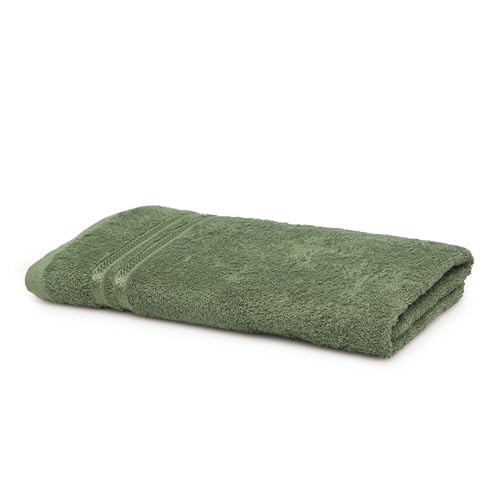 Welspun 100% Cotton Quik Dry Bath Towel | High Absorbency Super Soft, Fast Drying Towels for Bath | 380 GSM Large Size 1 Piece Bath Towel for Men and Women | Sized 70cm X 150cm Grey - Image 3