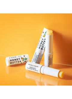 FARMACY Beeswax Lip Balm - Honey Butter Moisturizing Lip Care + Chapped Lip Treatment - Enriched With Cupuaçu + Cocoa Butters, Proprietary Honey Blend And Vitamin E To Nourish, Soften + Heal (3.4G)  - Image 3