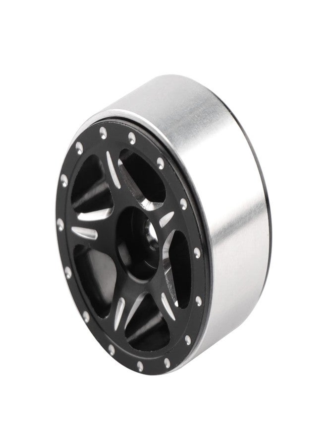 AIMROCK 1.0 Beadlock Wheels w/Brass 7mm Hex Wheel Hubs for Axial SCX24 FCX24 TRX4M 1/24 1/18 RC Crawler Upgrade Parts (Type 2) - Image 5