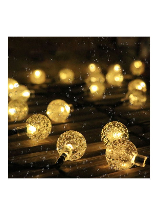 NIBEMINENT Solar 1.8CM Bubble Bulb Lamp String Warm white 14*7*9cm - Image 3