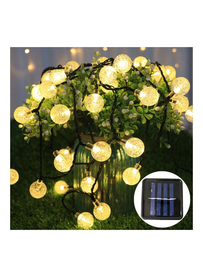 NIBEMINENT Solar 1.8CM Bubble Bulb Lamp String Warm white 14*7*9cm - Image 4