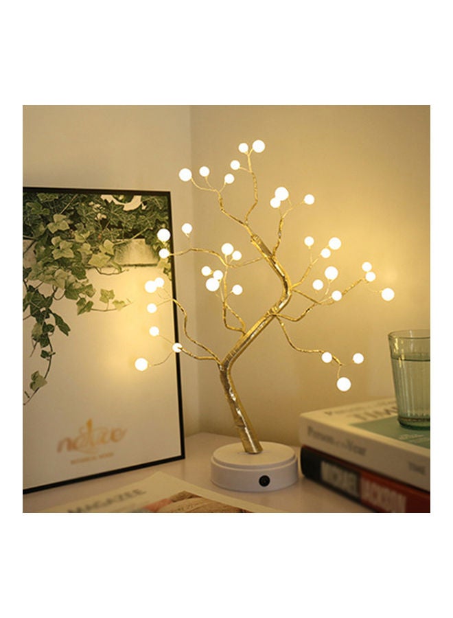 Alyashmac lights led copper wire lights tree lights color 108 lights-Fire Tree Silver Flower white 33*4*17cm - Image 5