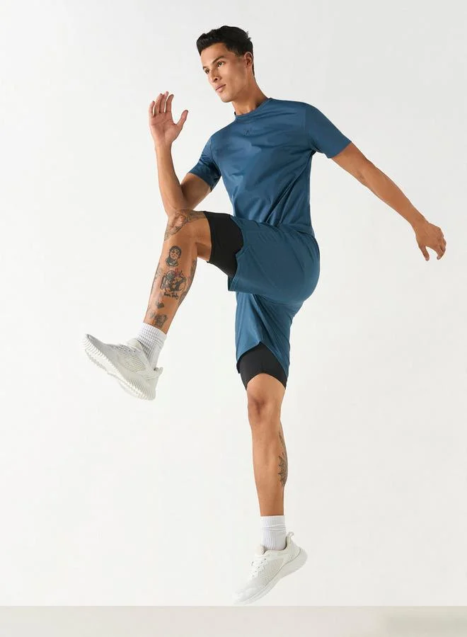 ADOT by Splash Hybrid Shorts with Drawstring Closure and Pockets