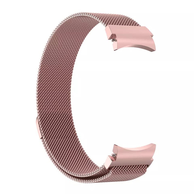 ACHOR ACH57 20MM No Gap Watch Straps Compatible for Samsung Galaxy Watch 5 Bands 44mm 40mm/ Pro 45mm/ Watch 4 Classic 46mm 42mm (MAGNETIC MILANESE [ ROSE PINK ], 20MM [ NO GAP ROUND END ]) - Image 2