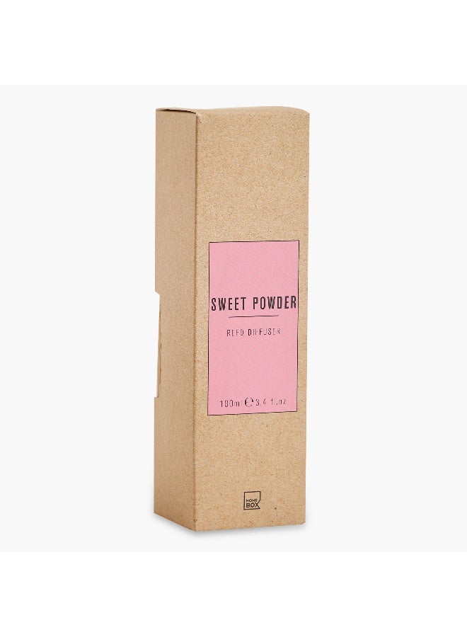 Home Box Nina Sweet Powder Square Bottle Diffuser - 100 ml  - Image 5
