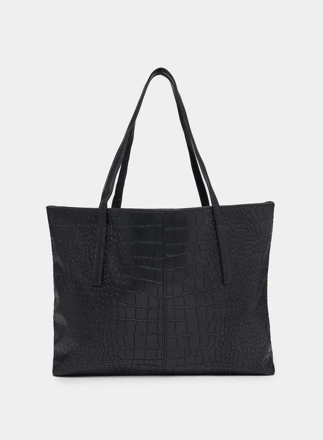 Styli Textured Shoulder Bag
