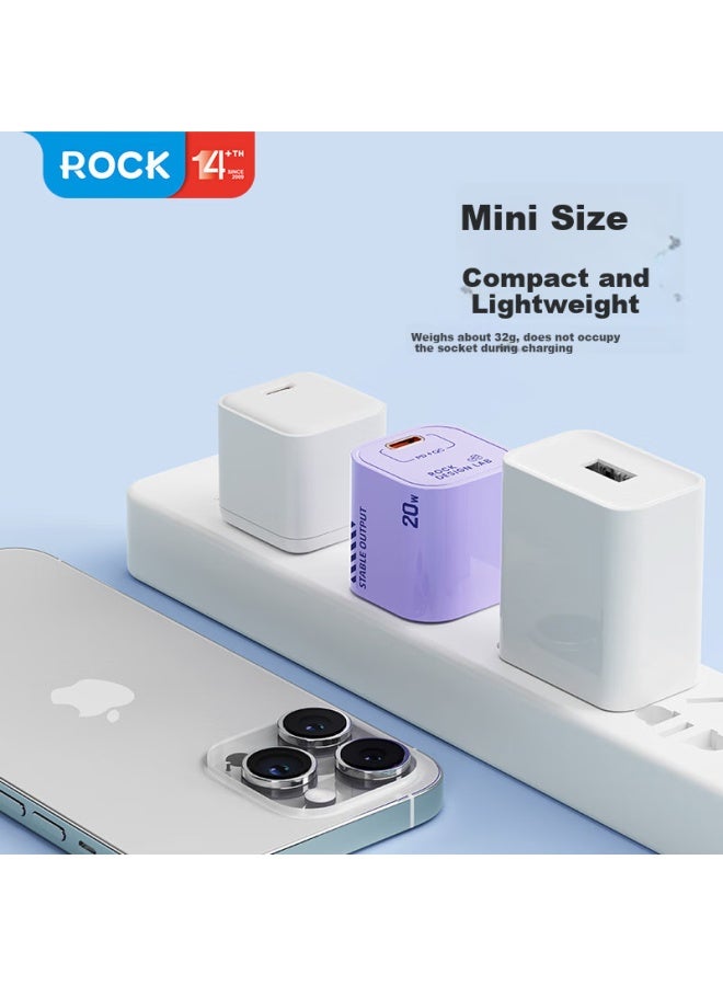 Rock Apple Type-c Pd33w Gan Charger For Iphone 16 Pro Max, Xiaomi, Huawei, Ipad - Image 4