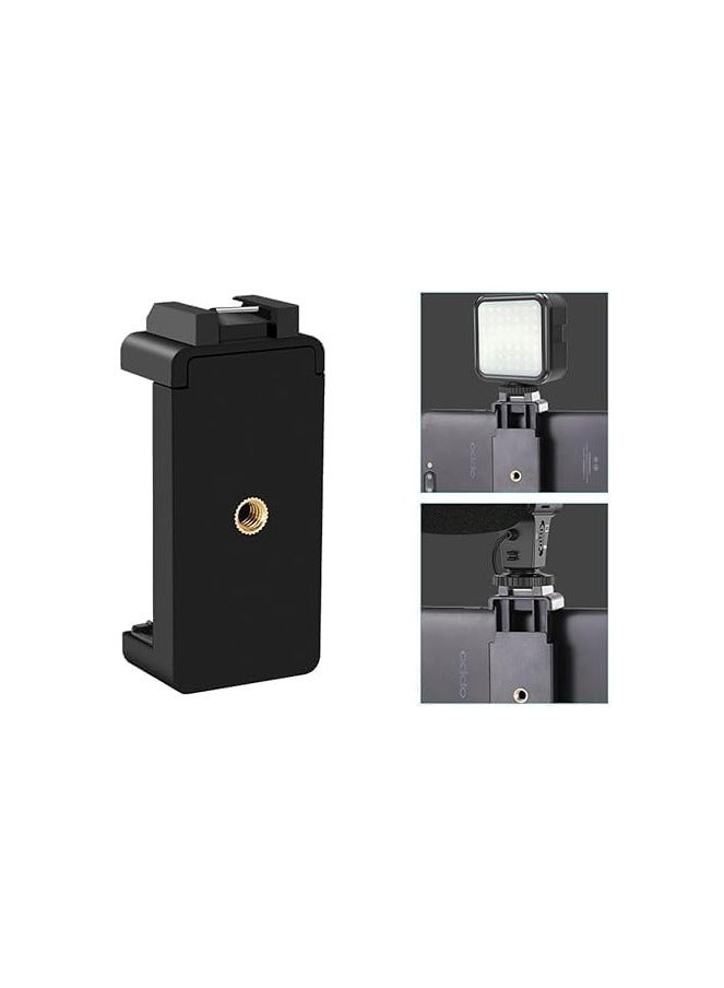 5 in 1 Video Camera Tripod, Grip Mount, Microphone and LED Light Kit for Any Smartphone for Professional Filmmaking and Video (U-Shaped Frame, LED Light, Microphone and Tripod), Model No. (PK-773) - Image 3