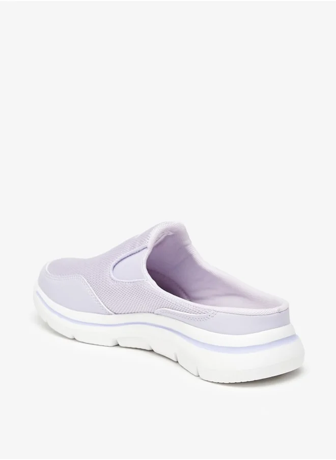 داش Women's Monotone Slip-On Lightweight Walking Shoes