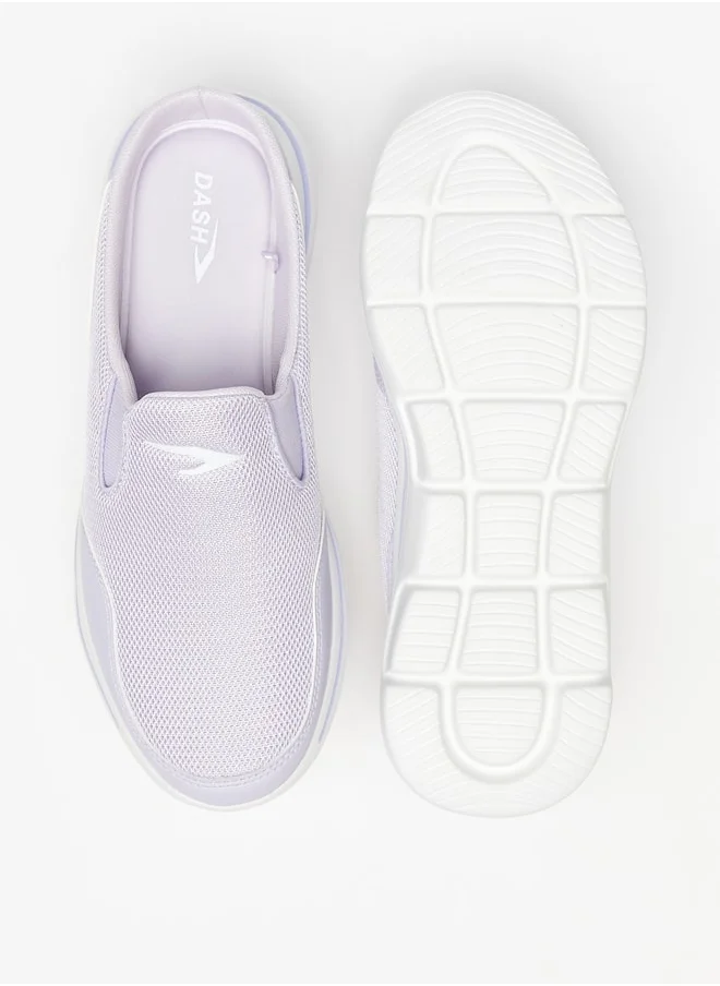داش Women's Monotone Slip-On Lightweight Walking Shoes