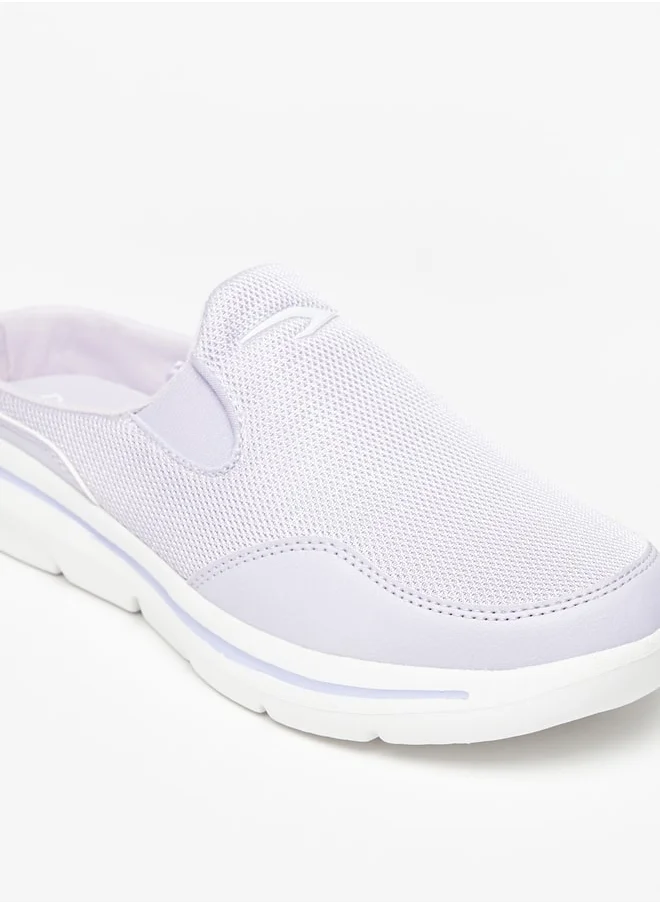 داش Women's Monotone Slip-On Lightweight Walking Shoes