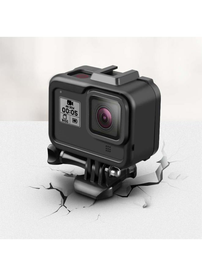 Lupholue Upgraded Protective Housing Frame Cover Skeleton Shell Case with Buckle & T Screw Compatible with GoPro Hero 8 - Image 2