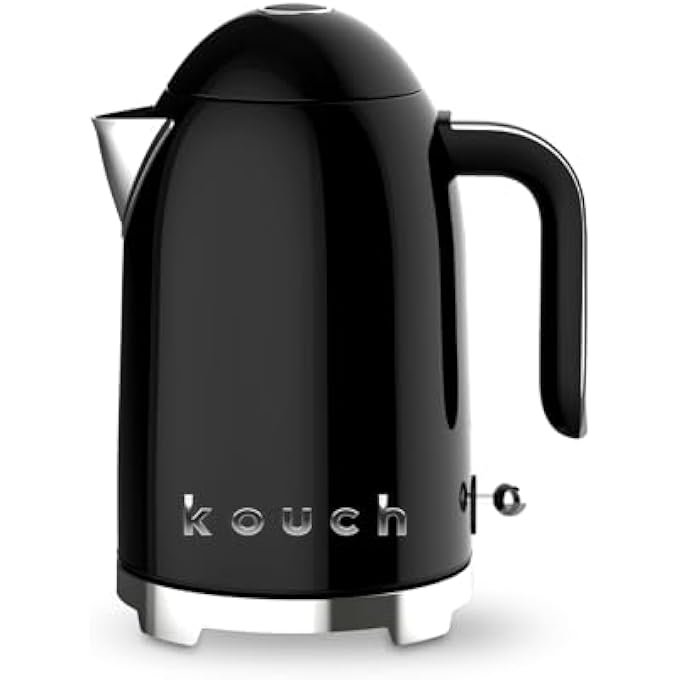 Germany Electric Kettle 17 L Capacity With Water Level Indicator Strix Controller AntiSlip Feet Soft Opening Lid Sus 304 Black 1 Year Warranty Kec2251