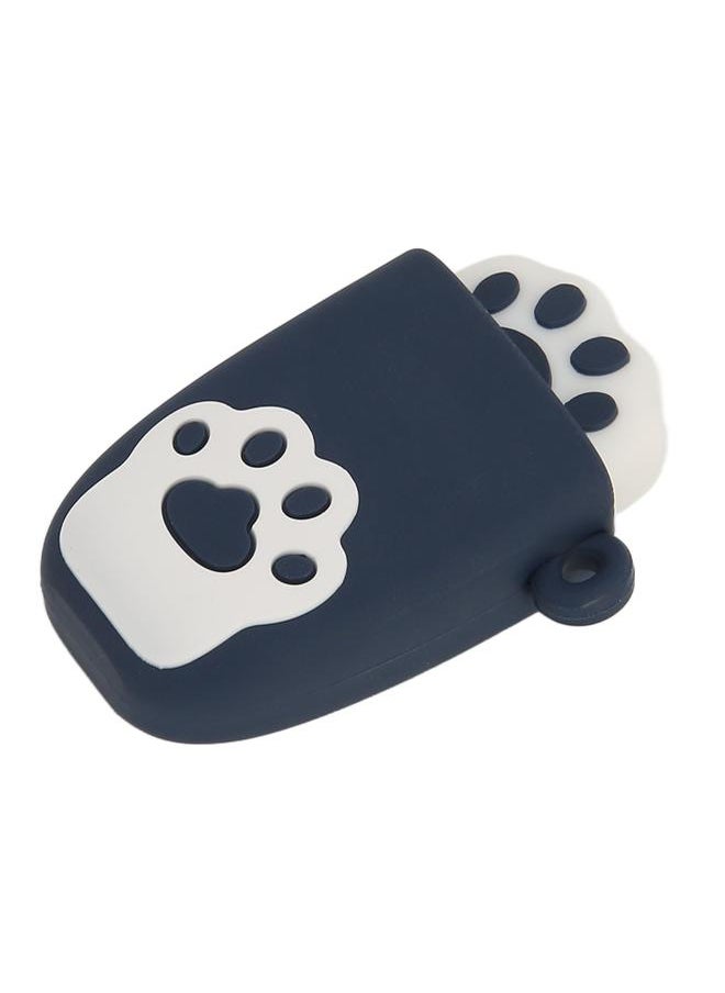Thoraya Cat claw USB flash drive mini cute USB flash drive gift USB flash drive car USB flash drive creative cartoon USB flash drive dark blue 32G  - Image 3