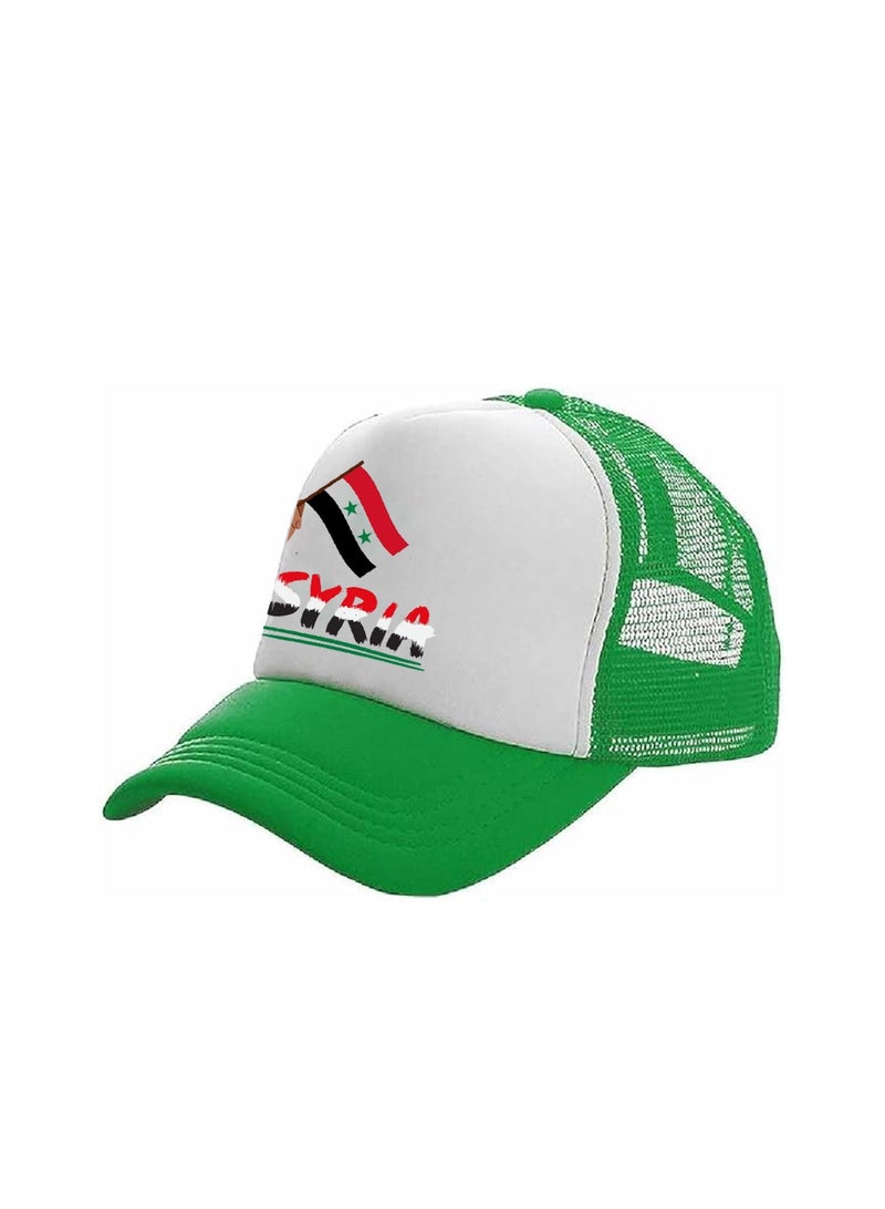 PRINTSHOP4ME Syria Mesh Cap With Plastic Closure For Men And Women–Perfect For Sports,Outdoor Activities And Casual Wear–Great Gift For Sports Fans And Events - Image 2