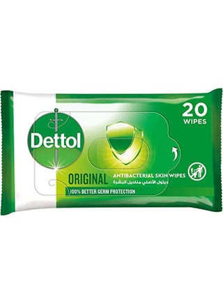 Dettol Original Antibacterial Skin Wipes 20 Count - pzsku/Z777AB06A891EE5286CD7Z/45/_/1673724517/35f23267-2349-4ffa-b3c4-97483b1d8771
