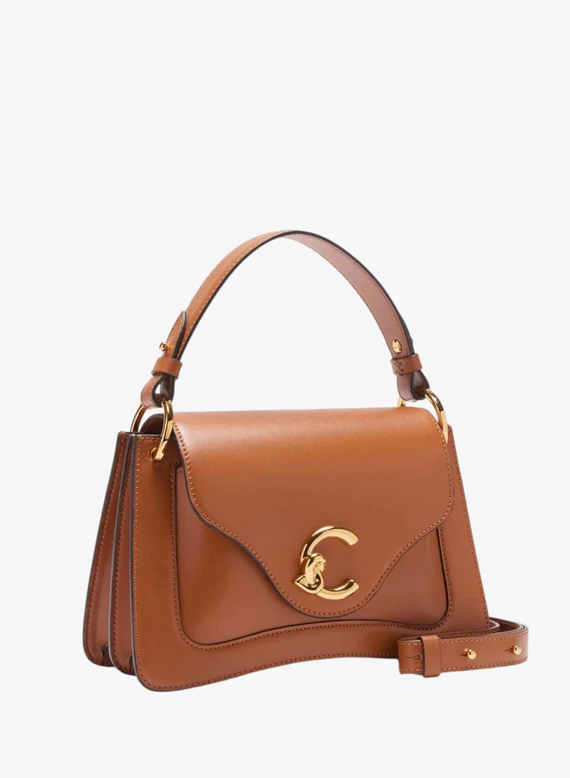 COCCINELLE C-Me Calf Top Handle Bag Small