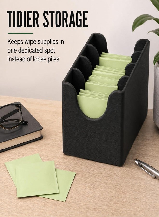 splash n color Lens Wipe Station Compatible with ZEISS - Holds 28 Pre-Moistened Wipes - Desktop Organizer for Cleaning Eyeglasses Camera Lenses - Image 5