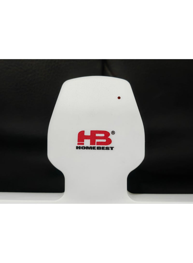 هوم بيست محول طاقة متعدد المخارج مع حماية من ارتفاع الجهد، بمقبس بريطاني 13 أمبير، مناسب للاستخدام في المنزل، المطبخ، المكتب، والسفر، من Homebest AU213 (أبيض)، معتمد من SASO - Image 5