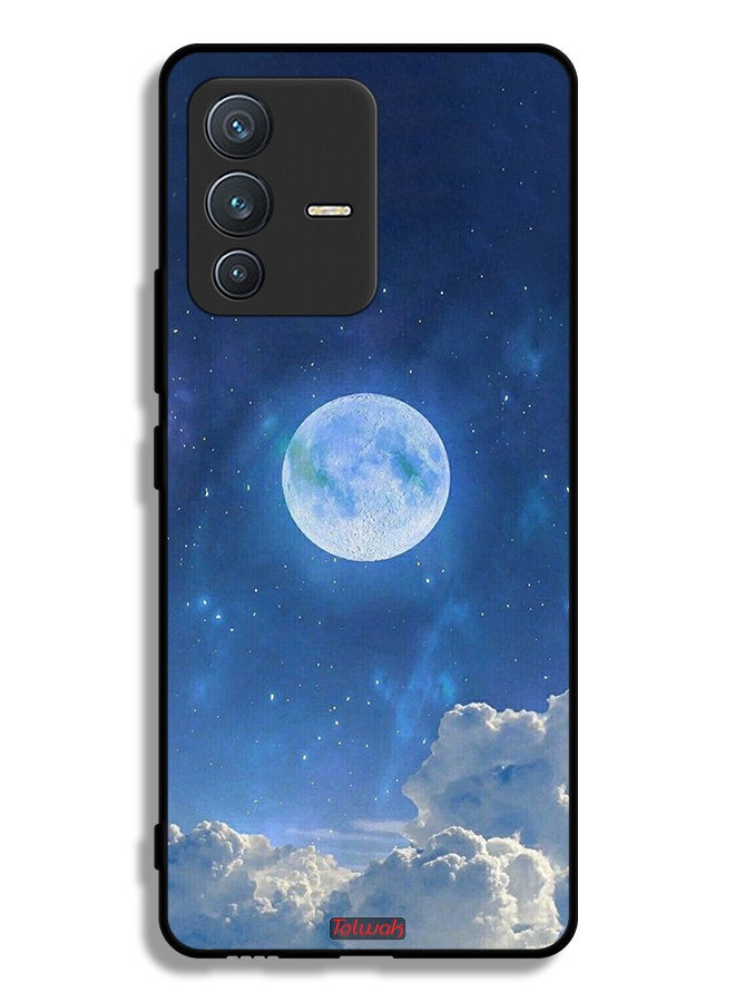Tolwak Vivo V23 5G Protective Case Cover Moon Clouds - Image 1