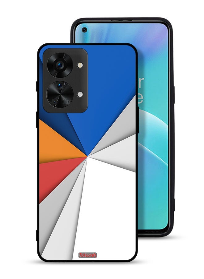 Tolwak OnePlus Nord 2T 5G Protective Case Cover Material Matches Abstract Art - Image 1