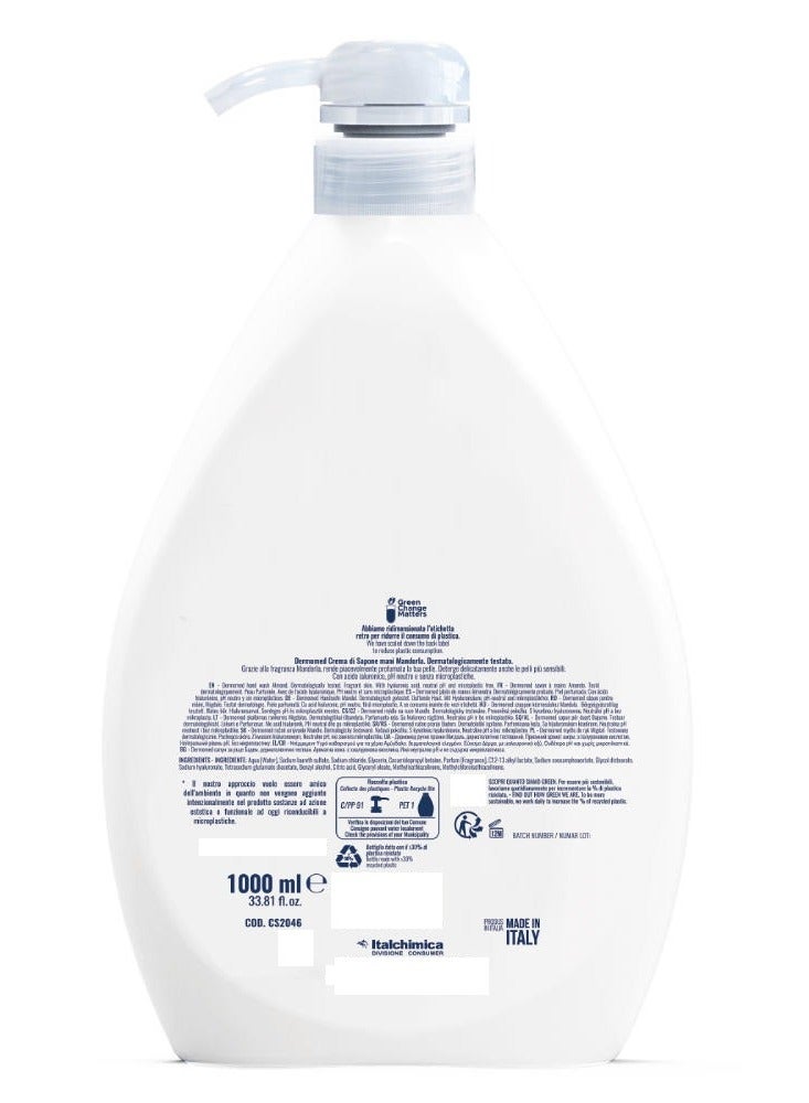Dermomed Almond Gentle Liquid Hand Wash 1000 ML - Image 2