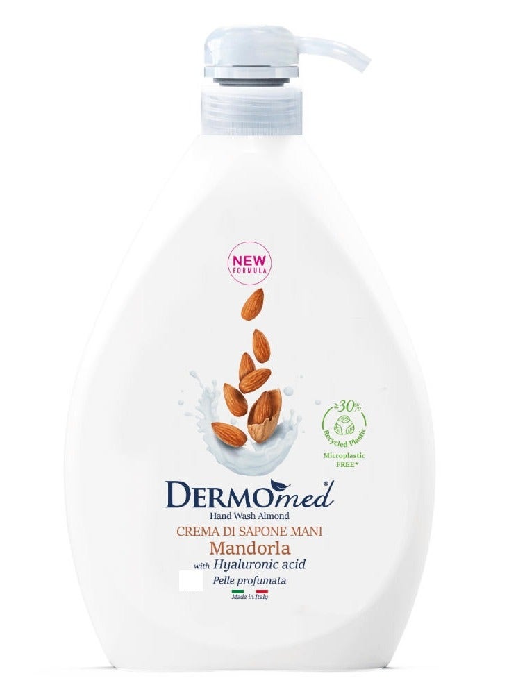 Dermomed Almond Gentle Liquid Hand Wash 1000 ML - Image 1