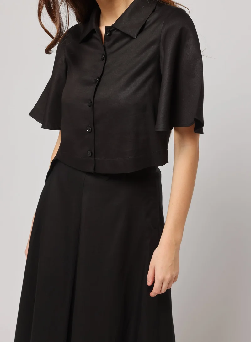 Ashita Fernandes Tailored Silhouette Button-Up Shirt