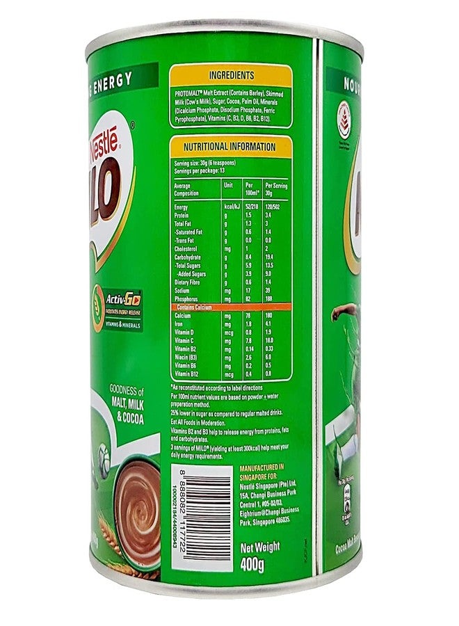 Nestle Milo (400g) - Pack of 2 - Image 2