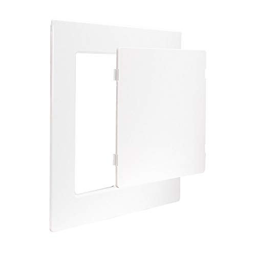 Eastman EZ-FLO 8 Inch x 8 Inch Access Panel with Frame, 34020 White - Image 1