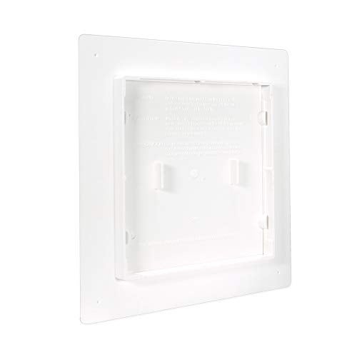 Eastman EZ-FLO 8 Inch x 8 Inch Access Panel with Frame, 34020 White - Image 3