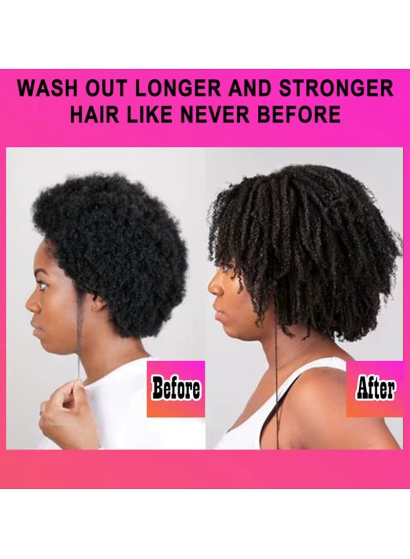 Sevich 100ml Chebe Hair Shampoo Thin Loss Hair Treatment Scalp Skin Refresh and Clean Hair Chebe Shampoo for Hair Regrowth Naturals Chebe Shampoo with African Chebe Essence Powder - Image 3