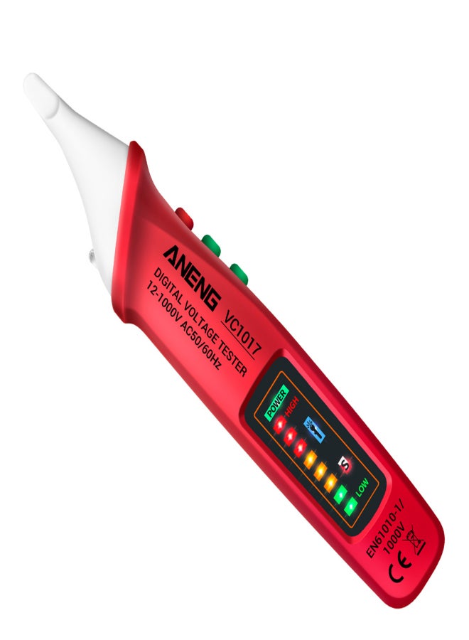 ANENG ANENG VC1017 AC Voltage Detector Circuit Tester Pen-type Voltage Tester NCV Electrical Pen Tester Line Detection Smart Test Pen for Electrical Technician - Image 4