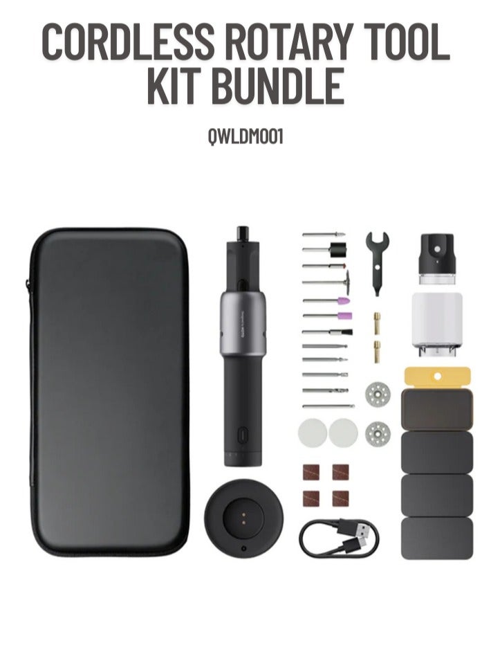 HOTO Little Monkey Lithium Electric Grinder QWLDM001 Gray Chinese-English USB - Image 1