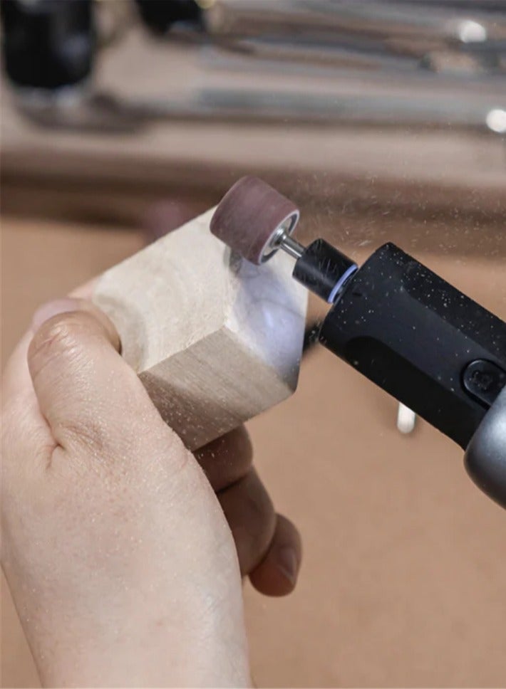 HOTO Little Monkey Lithium Electric Grinder QWLDM001 Gray Chinese-English USB - Image 3