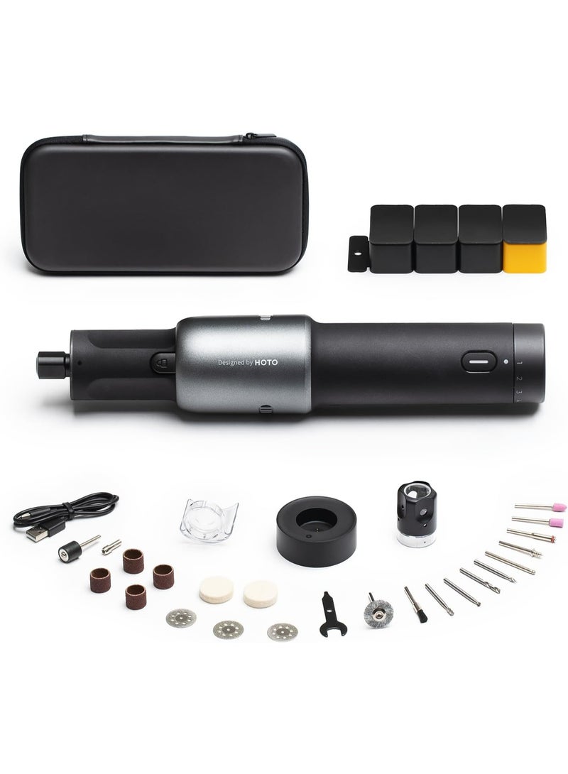 HOTO Little Monkey Lithium Electric Grinder QWLDM001 Gray Chinese-English USB - Image 1