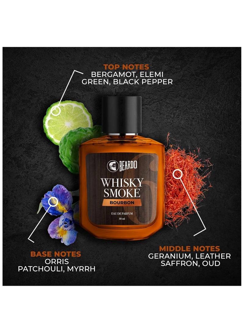 BEARDO Whiskey Smoke Bourbon Perfume EDP 50ml - Image 3