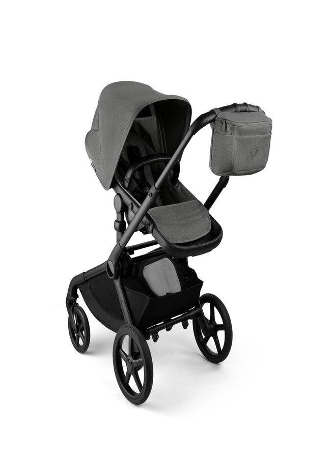 Bugaboo منظم بوجابو - حقيبة حفاضات متعددة الجيوب بحجم مدمج - متوافقة عالمياً مع أي عربة أطفال - تتصل بمقود العربة - رمادي قمر - Image 4