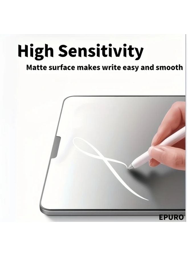 2 Pack Matte Ceramic Screen Protector for iPad Pro 11 Inch HD Anti Glare Scratch Resistant - Image 3