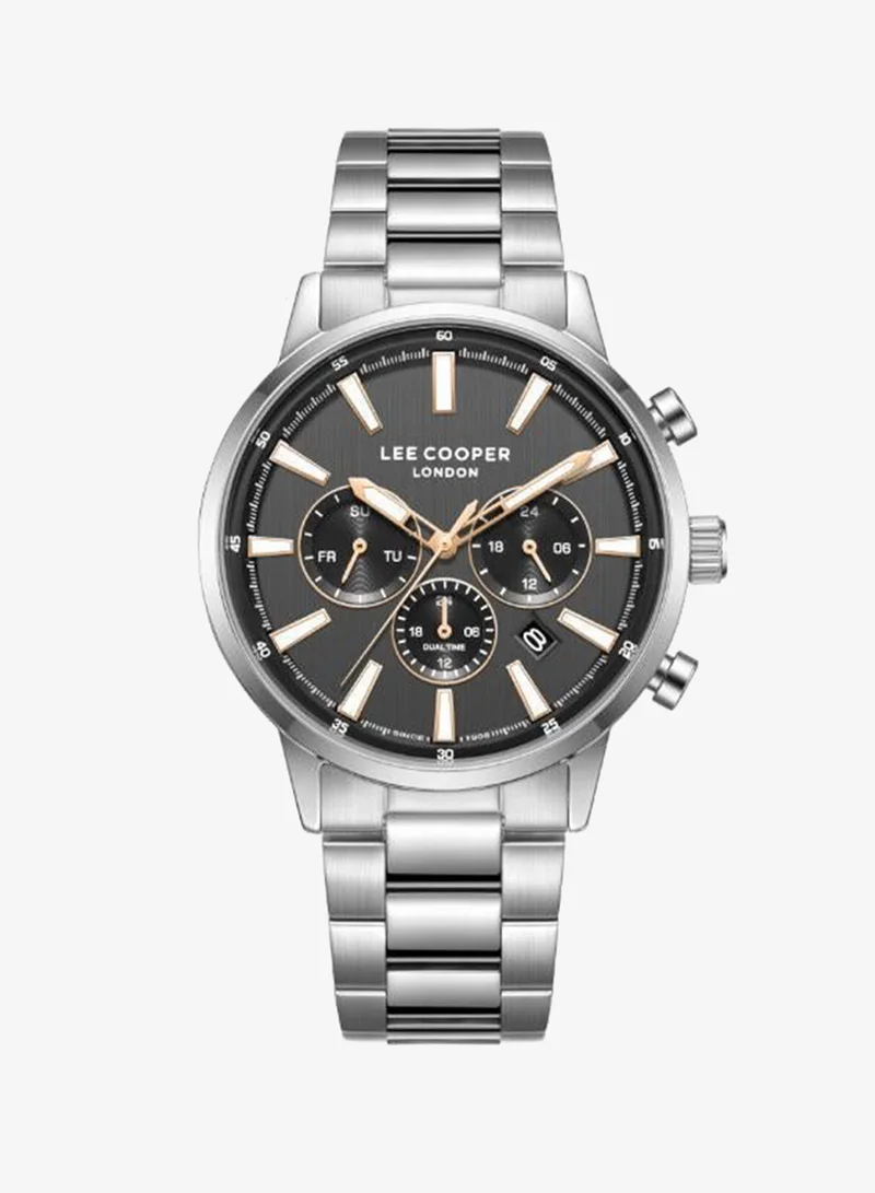 Lee Cooper Men's Metal MULTIFUNCTION Watch LC08382.350 - 21 mm