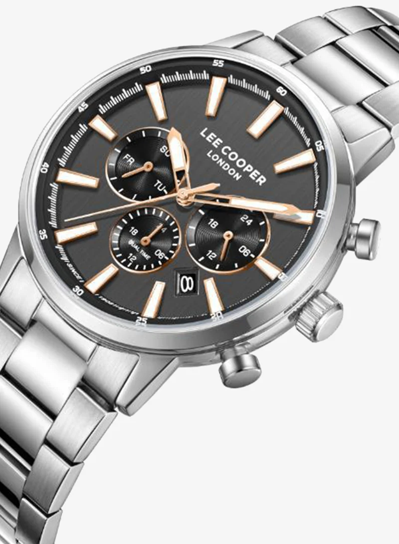 Lee Cooper Men's Metal MULTIFUNCTION Watch LC08382.350 - 21 mm