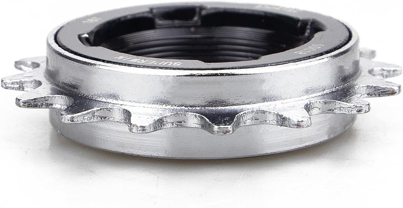 ZUKKA Single-Speed Bike Freewheel,18 Teeth Bicycle Flywheel,Compatible 1/2 x 1/8 One-Speed Cycling Replacement Accessory - Image 4
