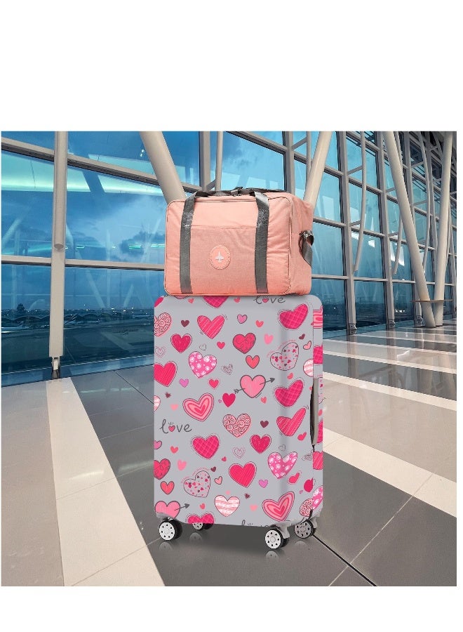 غطاء حقائب قابل للغسل حماية للحقائب ضد الخدوش يناسب الحقائب من 18 إلى 32 إنش - Image 3