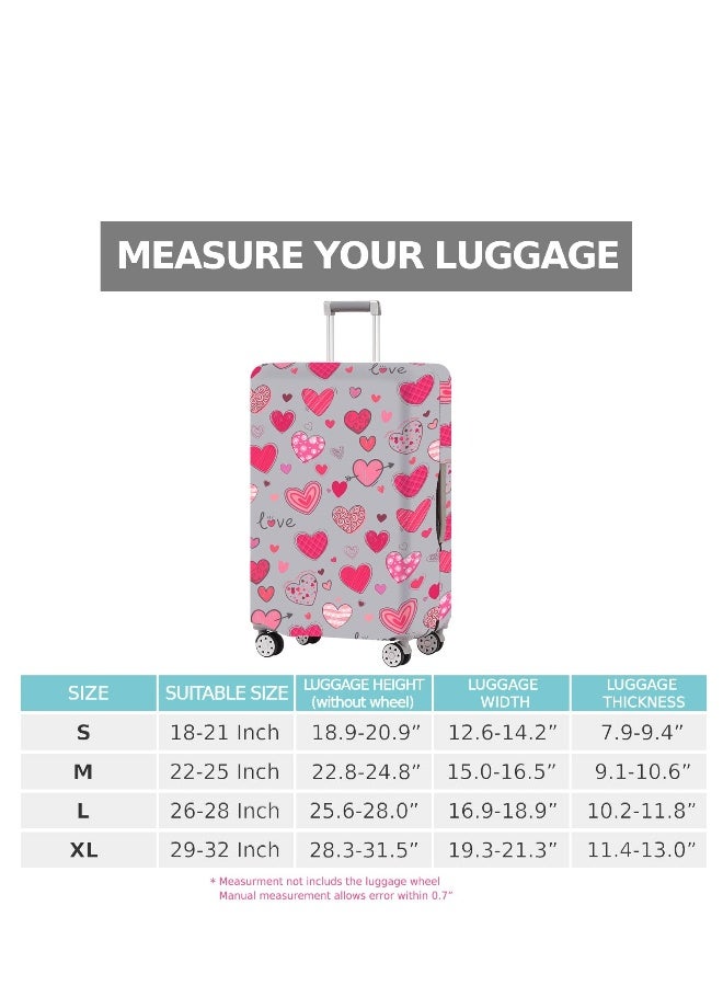 غطاء حقائب قابل للغسل حماية للحقائب ضد الخدوش يناسب الحقائب من 18 إلى 32 إنش - Image 4