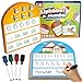 Coogam Handwriting Practice Copybook Write and Erase Alphabet Number Learning Materials Educational Tracing Letters for PreK Homeschool Student Kids Age 36 - Image 2