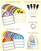 Coogam Handwriting Practice Copybook Write and Erase Alphabet Number Learning Materials Educational Tracing Letters for PreK Homeschool Student Kids Age 36 - Image 4