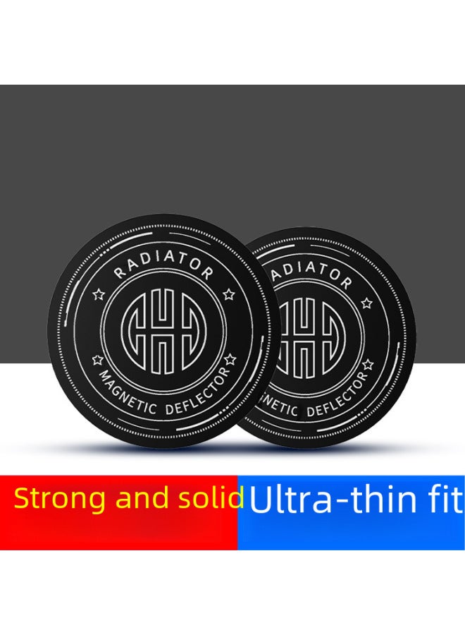 7g Round Magnetic Phone Holder Universal K5k6 Back Adhesive Mobile Phone Bracket Accessories-Color:K8A Special Magnetic Sheet Black  - Image 4