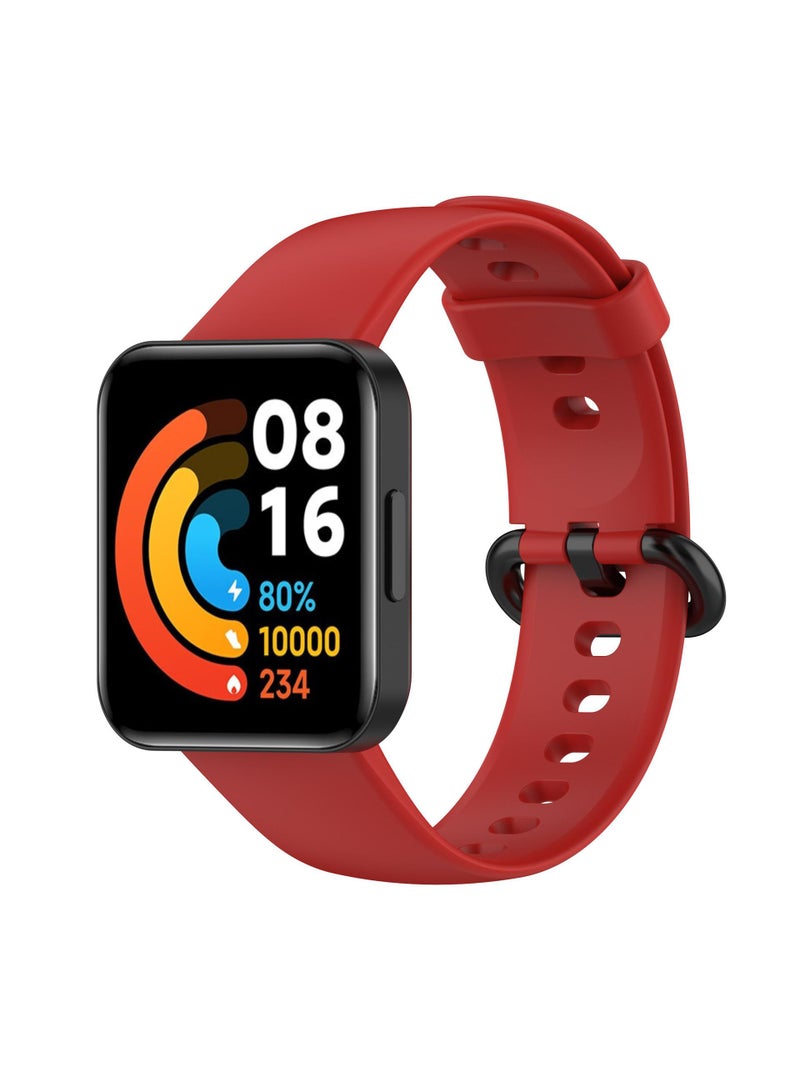 1Pcs Watch band for Redmi watch 2/Watch 2 lite watch strap Red - Image 1